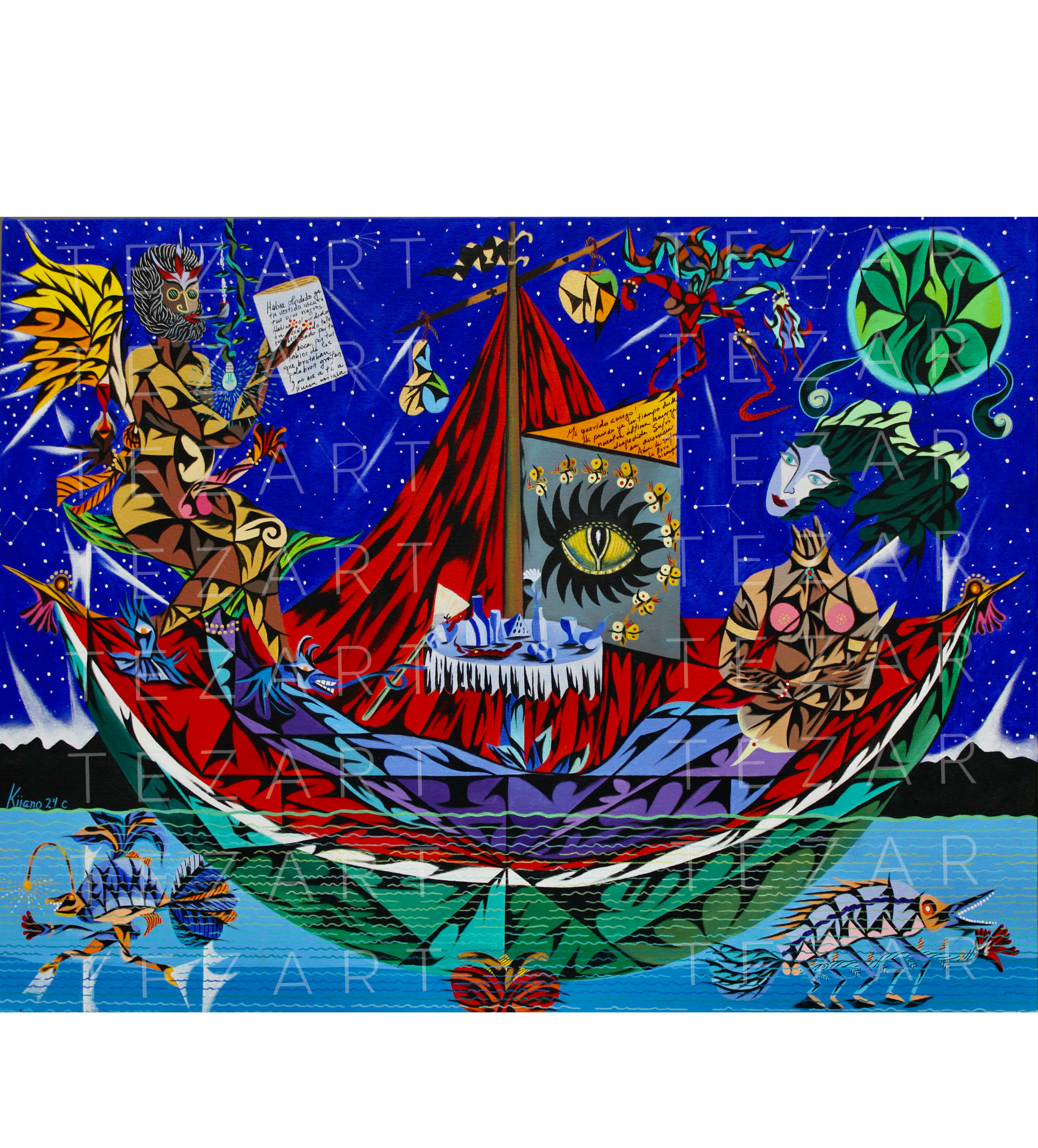 Yo, la bella, la inigualable Sirena pintora[...]